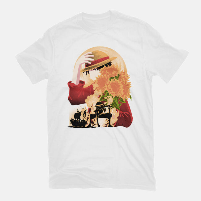 Sun Flower Pirate-Unisex-Basic-Tee-rmatix