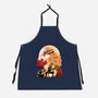 Sun Flower Pirate-Unisex-Kitchen-Apron-rmatix