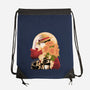 Sun Flower Pirate-None-Drawstring-Bag-rmatix