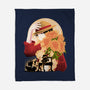 Sun Flower Pirate-None-Fleece-Blanket-rmatix