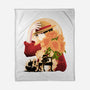Sun Flower Pirate-None-Fleece-Blanket-rmatix