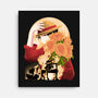 Sun Flower Pirate-None-Stretched-Canvas-rmatix