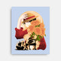 Sun Flower Pirate-None-Stretched-Canvas-rmatix