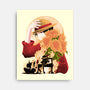 Sun Flower Pirate-None-Stretched-Canvas-rmatix