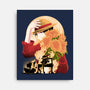 Sun Flower Pirate-None-Stretched-Canvas-rmatix