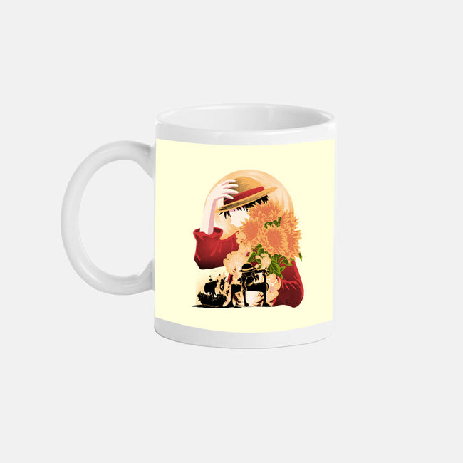 Sun Flower Pirate-None-Mug-Drinkware-rmatix