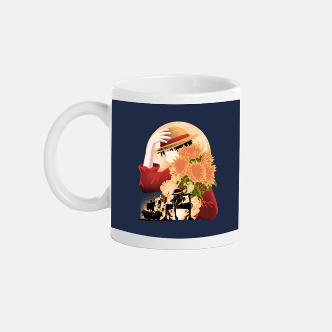 Sun Flower Pirate-None-Mug-Drinkware-rmatix