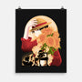 Sun Flower Pirate-None-Matte-Poster-rmatix
