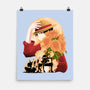 Sun Flower Pirate-None-Matte-Poster-rmatix