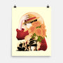 Sun Flower Pirate-None-Matte-Poster-rmatix