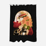 Sun Flower Pirate-None-Polyester-Shower Curtain-rmatix