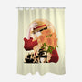 Sun Flower Pirate-None-Polyester-Shower Curtain-rmatix