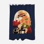 Sun Flower Pirate-None-Polyester-Shower Curtain-rmatix