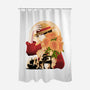 Sun Flower Pirate-None-Polyester-Shower Curtain-rmatix