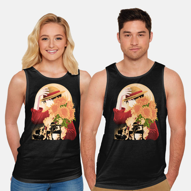Sun Flower Pirate-Unisex-Basic-Tank-rmatix