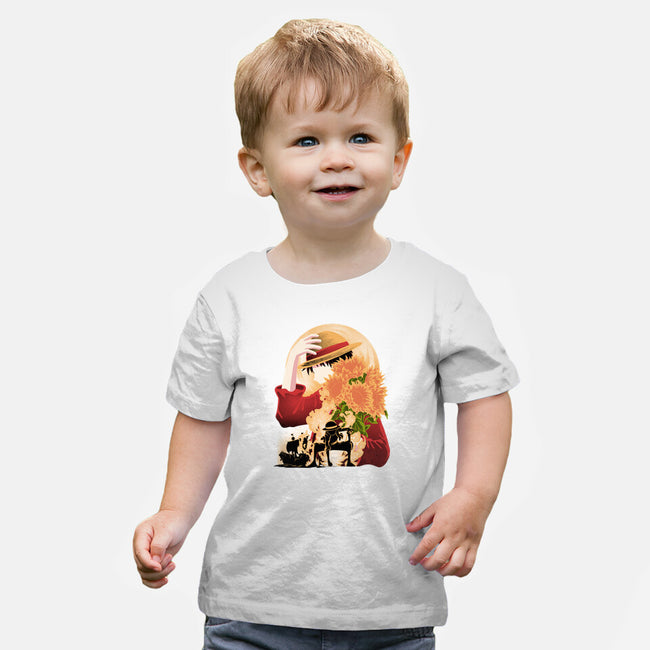 Sun Flower Pirate-Baby-Basic-Tee-rmatix