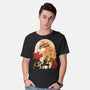 Sun Flower Pirate-Mens-Basic-Tee-rmatix