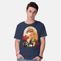 Sun Flower Pirate-Mens-Basic-Tee-rmatix