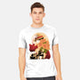 Sun Flower Pirate-Mens-Heavyweight-Tee-rmatix