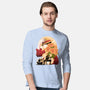 Sun Flower Pirate-Mens-Long Sleeved-Tee-rmatix