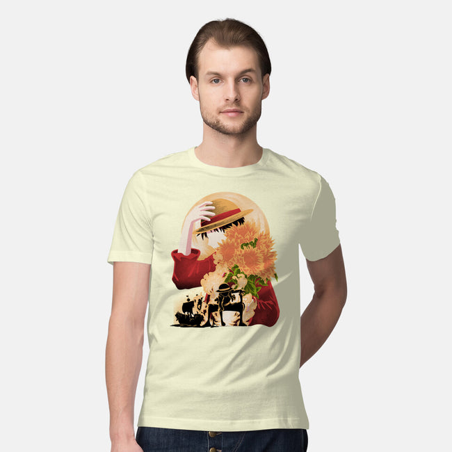 Sun Flower Pirate-Mens-Premium-Tee-rmatix