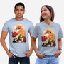 Sun Flower Pirate-Unisex-Basic-Tee-rmatix