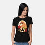 Sun Flower Pirate-Womens-Basic-Tee-rmatix