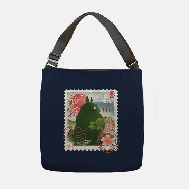 My Neighbor Mail Stamp-None-Adjustable Tote-Bag-dandingeroz