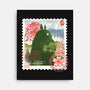 My Neighbor Mail Stamp-None-Stretched-Canvas-dandingeroz