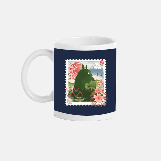 My Neighbor Mail Stamp-None-Mug-Drinkware-dandingeroz