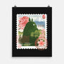 My Neighbor Mail Stamp-None-Matte-Poster-dandingeroz
