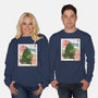 My Neighbor Mail Stamp-Unisex-Crew Neck-Sweatshirt-dandingeroz