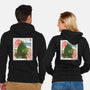My Neighbor Mail Stamp-Unisex-Zip-Up-Sweatshirt-dandingeroz