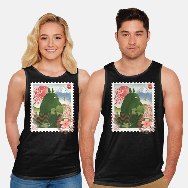 My Neighbor Mail Stamp-Unisex-Basic-Tank-dandingeroz