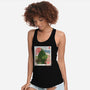 My Neighbor Mail Stamp-Womens-Racerback-Tank-dandingeroz