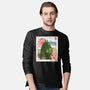 My Neighbor Mail Stamp-Mens-Long Sleeved-Tee-dandingeroz