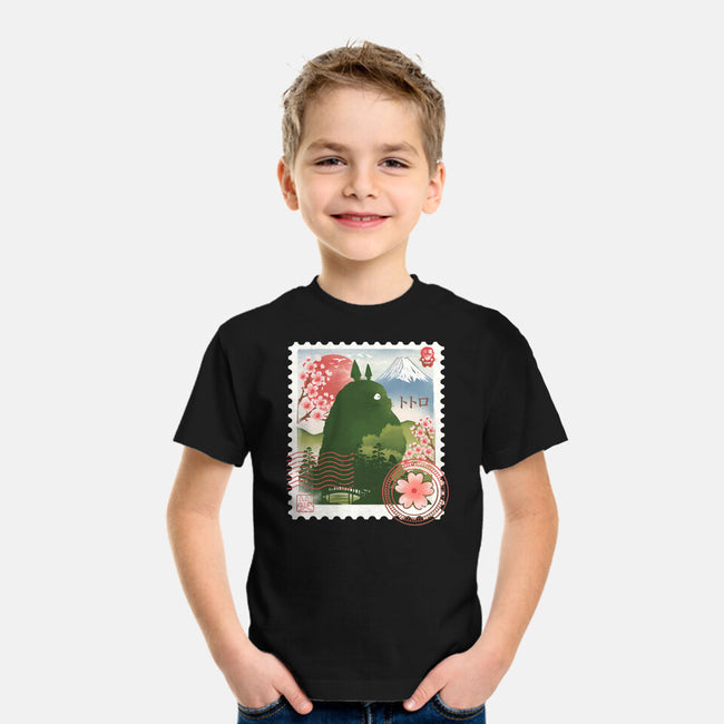 My Neighbor Mail Stamp-Youth-Basic-Tee-dandingeroz