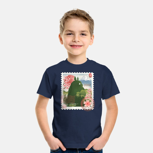 My Neighbor Mail Stamp-Youth-Basic-Tee-dandingeroz