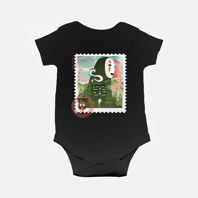 Spirit Mail Stamp-Baby-Basic-Onesie-dandingeroz