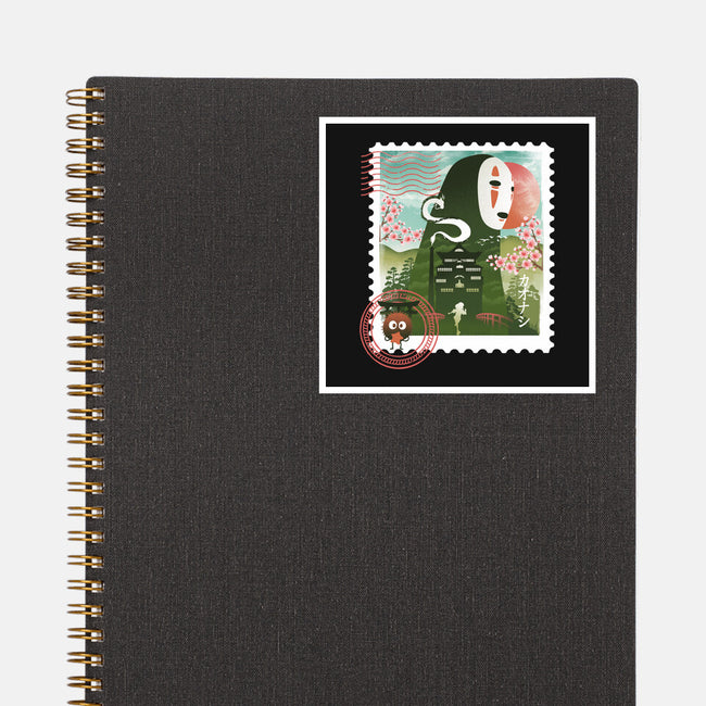Spirit Mail Stamp-None-Glossy-Sticker-dandingeroz