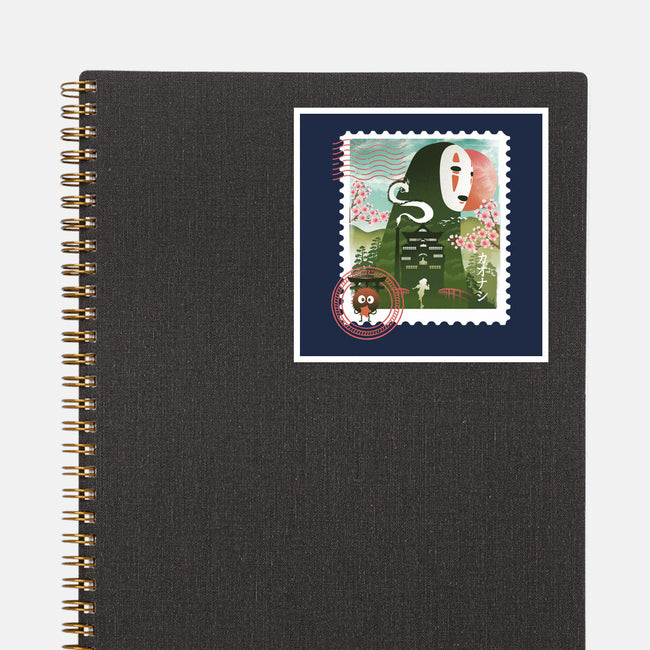 Spirit Mail Stamp-None-Glossy-Sticker-dandingeroz