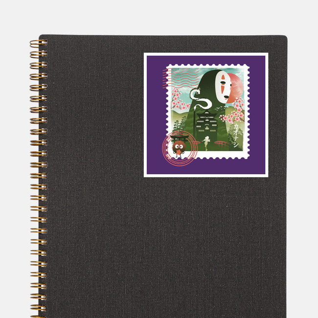 Spirit Mail Stamp-None-Glossy-Sticker-dandingeroz