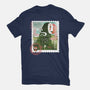 Spirit Mail Stamp-Womens-Fitted-Tee-dandingeroz