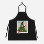 Spirit Mail Stamp-Unisex-Kitchen-Apron-dandingeroz