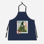 Spirit Mail Stamp-Unisex-Kitchen-Apron-dandingeroz