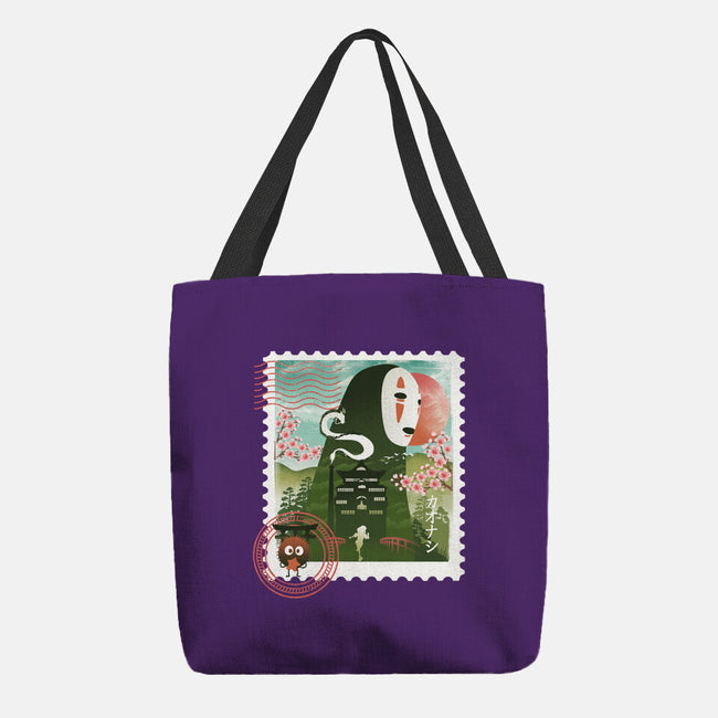 Spirit Mail Stamp-None-Basic Tote-Bag-dandingeroz
