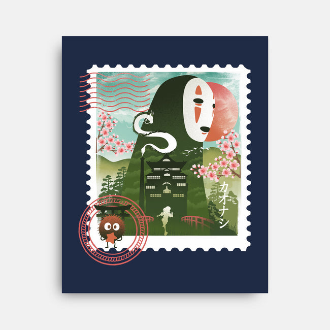 Spirit Mail Stamp-None-Stretched-Canvas-dandingeroz