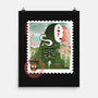 Spirit Mail Stamp-None-Matte-Poster-dandingeroz