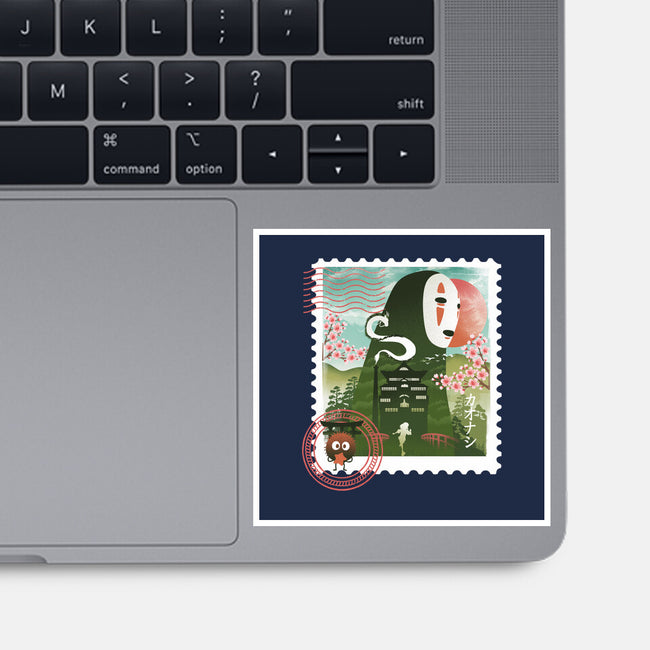Spirit Mail Stamp-None-Glossy-Sticker-dandingeroz