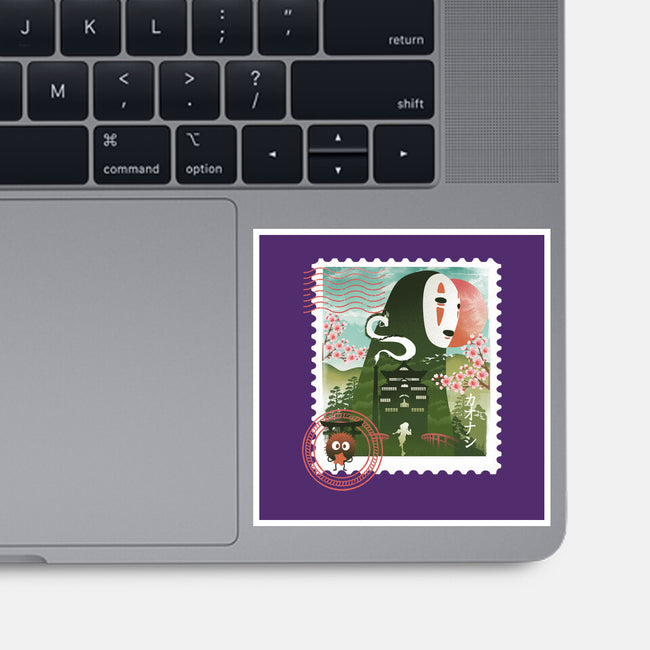 Spirit Mail Stamp-None-Glossy-Sticker-dandingeroz